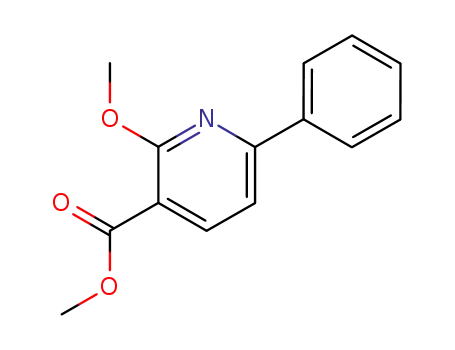methyl 2-methoxy-6-phenyl-pyridine-3-carboxylate