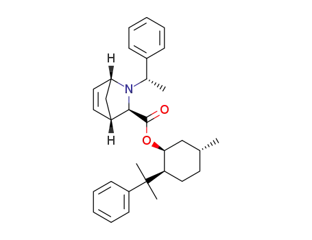 (+)-(1S,2S,5R)-8-phenylmenthyl (1R,3R,4S)-2-[(1S)-1-phenylethyl]-2-azabicyclo[2.2.1]hept-5-ene-3-carboxylate