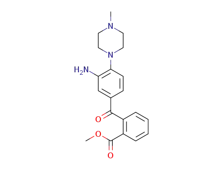 2-[3-amino-4-(4-methyl-piperazin-1-yl)-benzoyl]-benzoic acid methyl ester