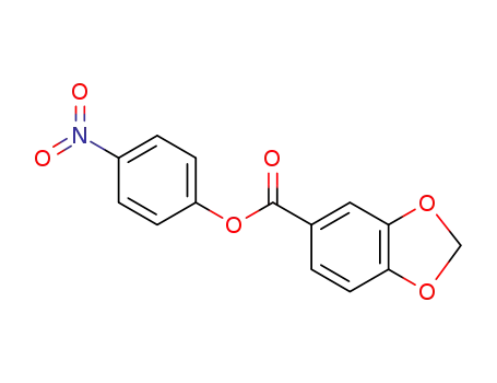 4-nitrophenyl benzo[d][1,3]dioxole-5-carboxylate