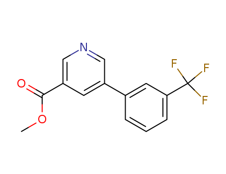 methyl-5-(3-(trifluoromethyl)phenyl)pyridine-3-carboxylate