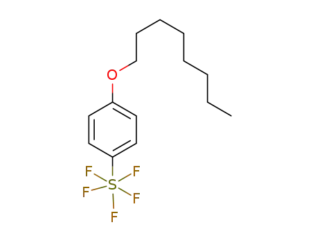 Molecular Structure of 1272542-14-9 (1-(n-octyloxy)-4-(pentafluorosulfanyl)benzene)