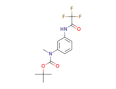 tert-butyl methyl{3-[(trifluoroacetyl)amino]phenyl}carbamate