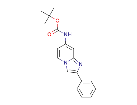 Tert-butyl (2-phenylimidazo[1,2-a]pyridin-7-yl)carbamate