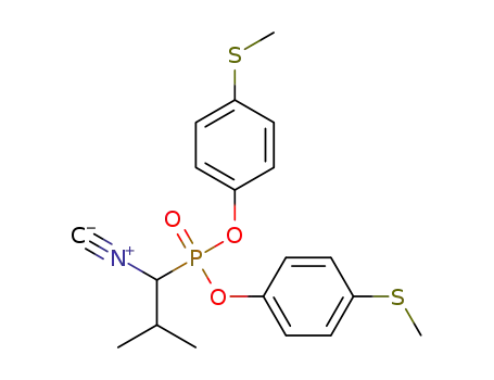 1-isocyano-2-methylpropanephosphonic acid di(4-methylthiophenyl) ester