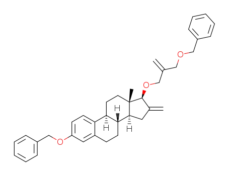 (17β)-3-(benzyloxy)-17-((2-[(benzyloxy)methyl]prop-2-en-1-yl)oxy)-16-methylideneestra-1(10),2,4-triene