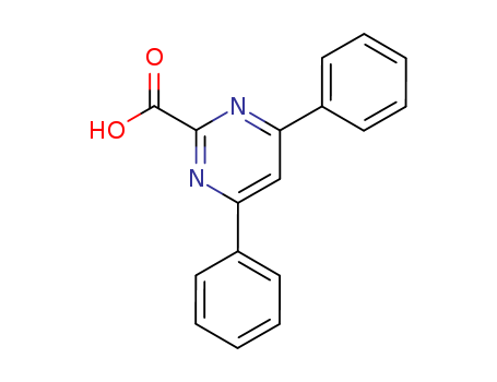 4,6-diphenyl-2-pyrimidinecarboxylic acid