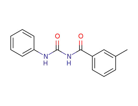 Molecular Structure of 95461-01-1 (3-methyl-N-(phenylcarbamoyl)benzamide)