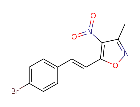 5-[2-(4-bromophenyl)vinyl]-4-nitro-3-methylisoxazole