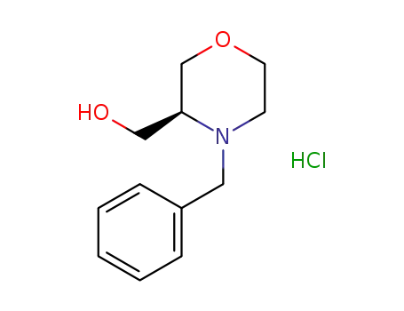 [(3S)-4-benzylmorpholin-3-yl]methanol hydrochloride