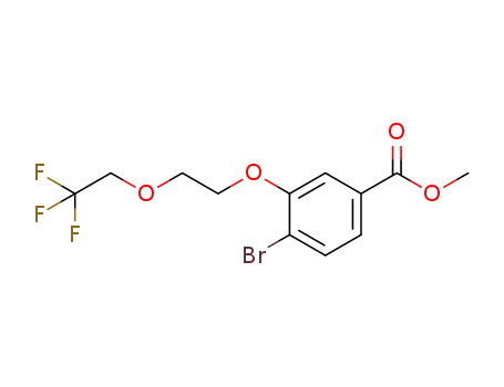 methyl 4-bromo-3-(2-(2,2,2-trifluoroethoxy)ethoxy)benzoate