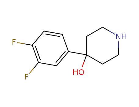 4-(3,4-Difluorophenyl)-4-piperidinol HCl