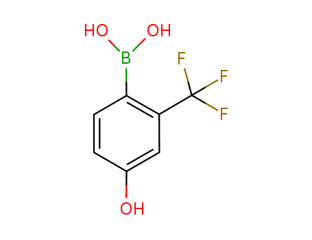 4-Hydroxy-2-(trifluoromethyl)phenylboronic acid cas no. 943918-05-6 98%