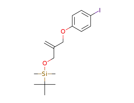 tert-butyl({2-[(4-iodophenoxy)methyl]-2-propenyl}oxy)dimethylsilane