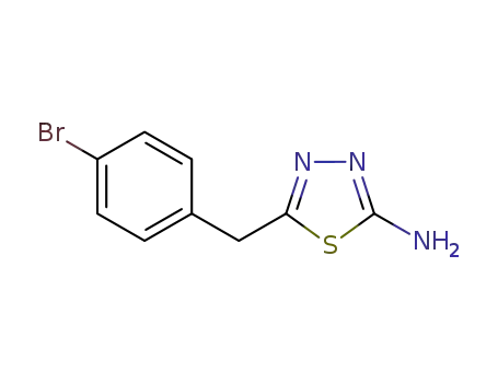 5-[(4-bromophenyl)methyl]-1,3,4-thiadiazol-2-amine