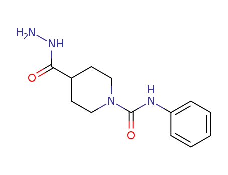 Molecular Structure of 886495-25-6 (4-HYDRAZINOCARBONYL-PIPERIDINE-1-CARBOXYLIC ACID PHENYLAMIDE)