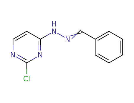 Benzaldehyde, (2-chloro-4-pyrimidinyl)hydrazone