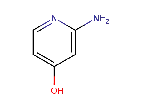 Molecular Structure of 33631-05-9 (2-Aminopyridin-4-ol)