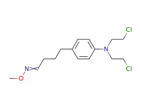 N-methoxy 4-(4-N',N'-bis(2-chloroethyl)amino)phenylbutanimine