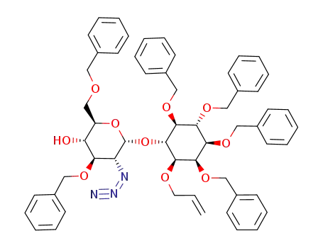 (2-azido-3,6-di-O-benzyl-2-deoxy-α-D-glucopyranosyl)-(1->6)-1-O-allyl-2,3,4,5-tetra-O-benzyl-D-myo-inositol