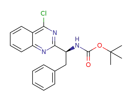 (S)-tert-butyl 1-(4-chloroquinazolin-2-yl)-2-phenylethylcarbamate