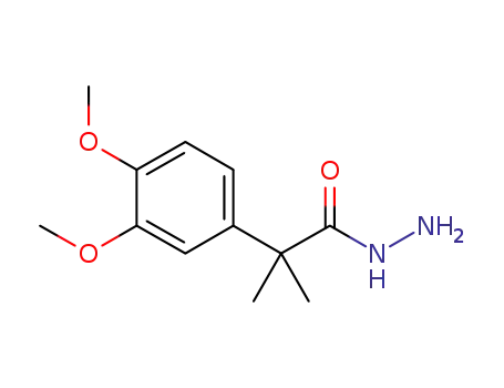 2-(3,4-dimethoxyphenyl)-2-methylpropanehydrazide