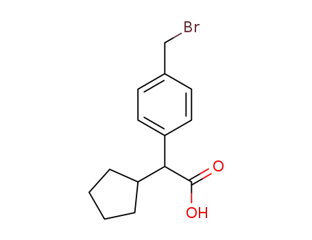 메틸[4-(브로모메틸)페닐](사이클로펜틸)아세트산