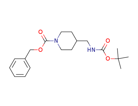 1-N-Cbz-4-N-(Boc-aminomethyl)piperidine