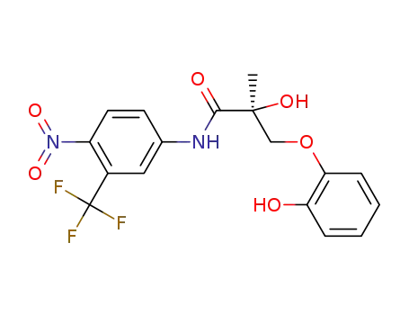(S)-2-hydroxy-3-(2-hydroxyphenoxy)-2-methyl-N-(4-nitro-3-(trifluoromethyl)phenyl)propanamide