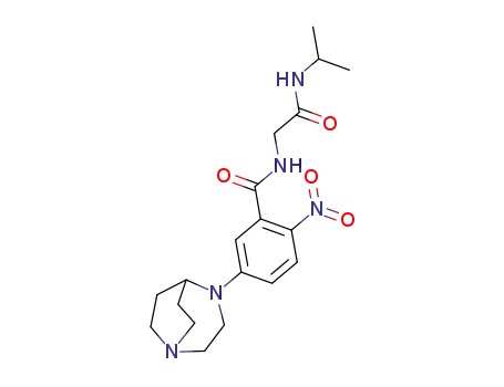 5-(1,4-diazabicyclo[3.2.2]nonan-4-yl)-N-(2-(isopropylamino)-2-oxoethyl)-2-nitrobenzamide