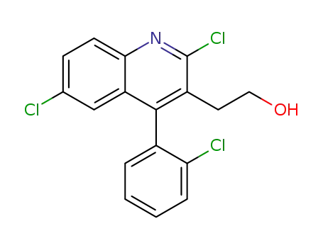 2-[2,6-dichloro-4-(2-chlorophenyl)quinolin-3-yl]-ethanol