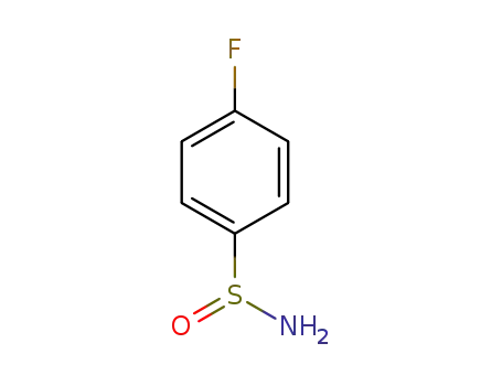 Molecular Structure of 1264737-44-1 ((rac)-4-fluorobenzenesulfinamide)