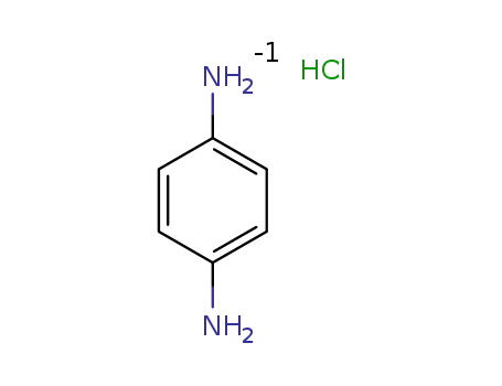 Molecular Structure of 55972-71-9 (p-phenylenediamine hydrochloride)