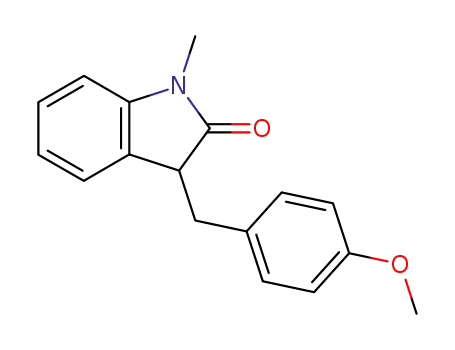 3-(4-methoxybenzyl)-1-methylindolin-2-one