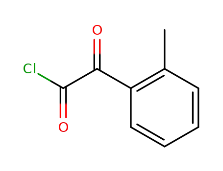 Molecular Structure of 149922-98-5 (Benzeneacetyl chloride, 2-methyl-alpha-oxo- (9CI))