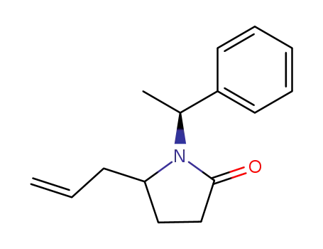 N-<(S)-1'-Phenylethyl>-5-prop-2''-enylpyrrolidin-2-one