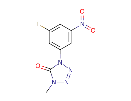 1-(3-fluoro-5-nitrophenyl)-4-methyl-1H-tetrazol-5(4H)-one