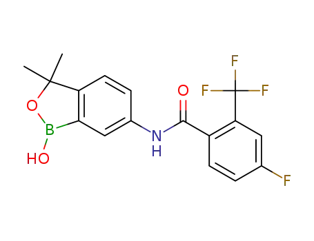 Molecular Structure of 1266084-51-8 (acoziborole)