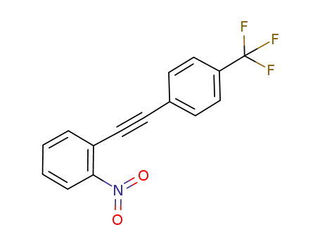1-[2-[4-(trifluoromethyl)phenyl]ethynyl]-2-nitrobenzene
