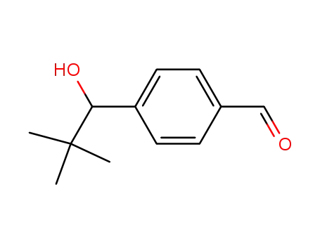 Benzaldehyde, 4-(1-hydroxy-2,2-dimethylpropyl)-