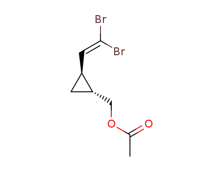 ((1R,2R)-2-(2,2-dibromovinyl)cyclopropyl)methyl acetate