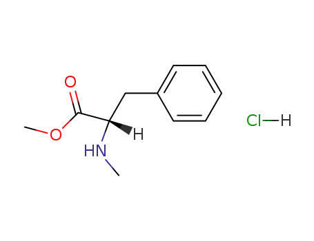 Molecular Structure of 19460-86-7 (N-ME-PHE-OME HCL)