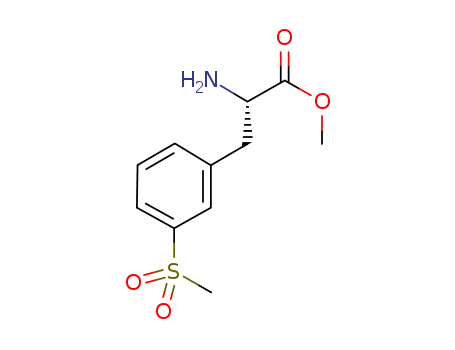 Methyl (s)-2-aMino-3-(3-(Methylsulfonyl)phenyl)propanoate