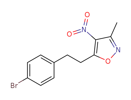 5-(4-bromophenethyl)-3-methyl-4-nitroisoxazole