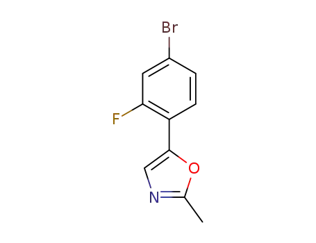 5-(4-bromo-2-fluorophenyl)-2-methyl-1,3-oxazole