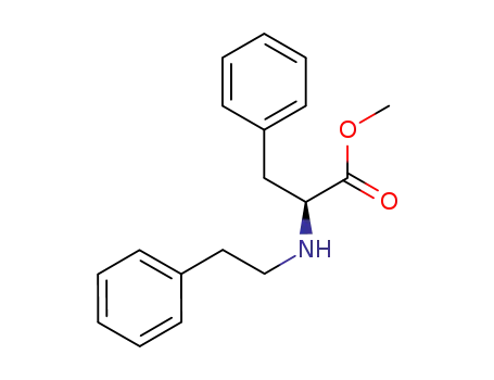 Molecular Structure of 196214-70-7 (N-phenethyl-L-Phe-OMe)