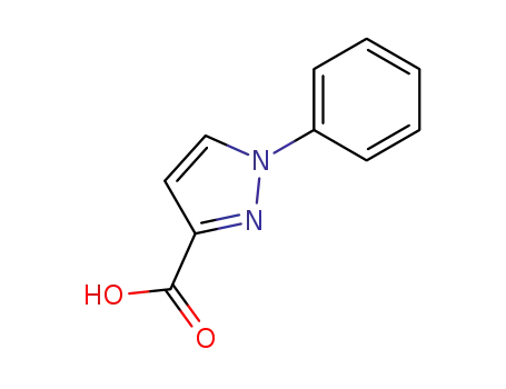 Molecular Structure of 4747-46-0 (1-phenyl-1H-pyrazole-3-carboxylic acid)