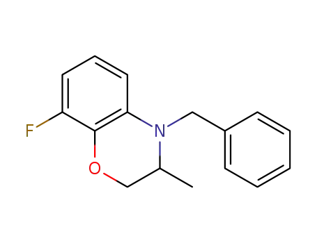 4-benzyl-8-fluoro-3-methyl-2,3-dihydro-1,4-benzoxazine