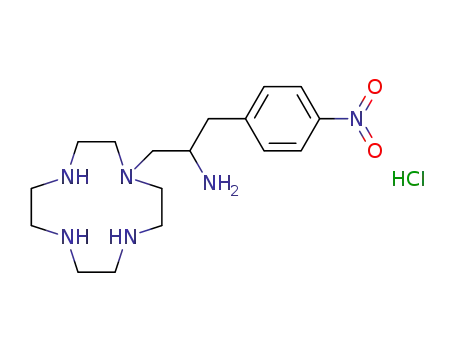 1-(4-nitrophenyl)-3-(1,4,7,10-tetraazacyclododecan-1-yl)propan-2-amine hydrochloride