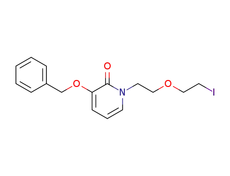 3-(benzyloxy)-1-(2-(2-iodoethoxy)ethyl)pyridin-2(1H)-one